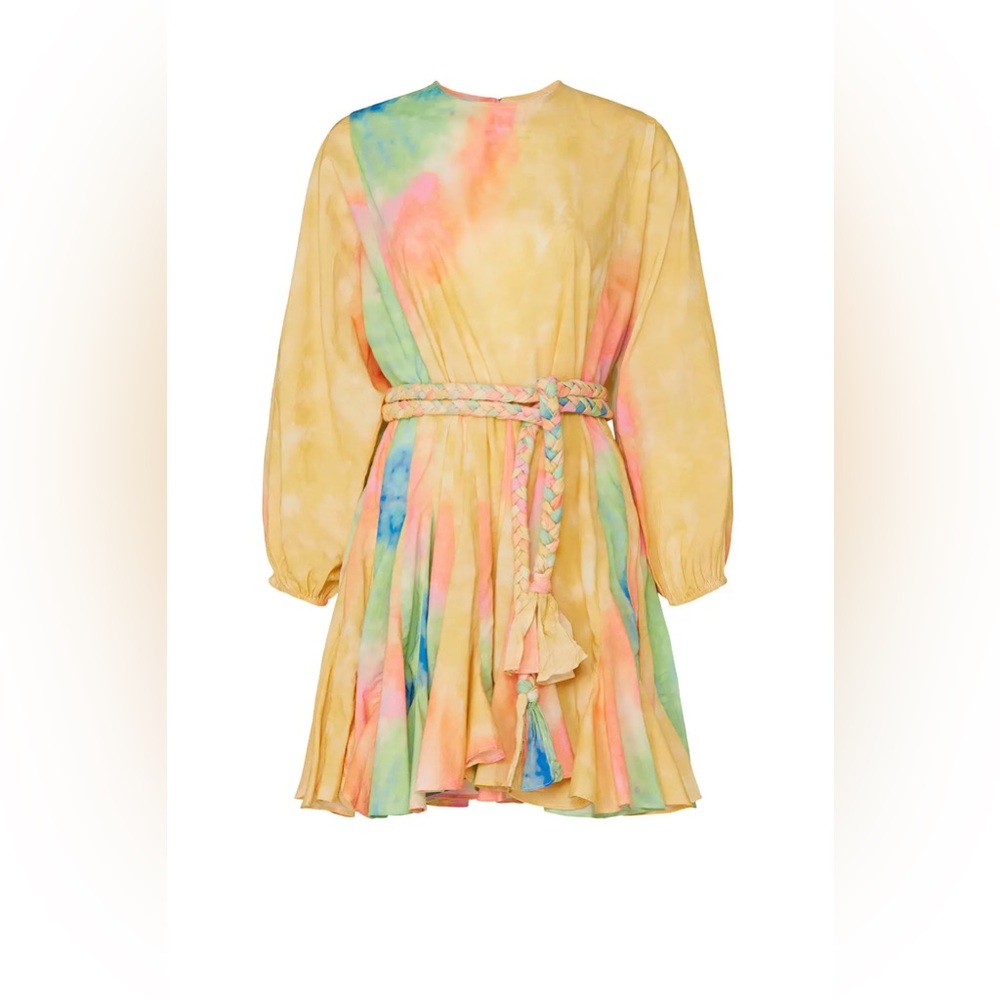 Rhode | Ella tie-dye cotton mini dress